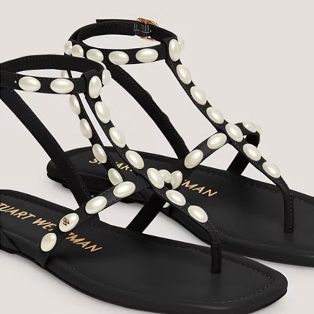 Stuart Weitzman Sandals Pearlita NIB - Picture 6 of 11